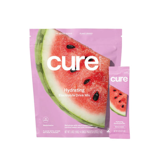 Hydratisierender Elektrolytmix mit Wassermelonengeschmack - Cure Hydration
